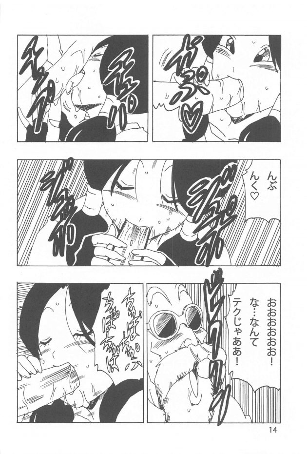 【エロ同人 DB】カメハウスに足を運んでビーデルが亀仙人とセックスしちゃうｗｗｗ【無料 エロ漫画】 (15)
